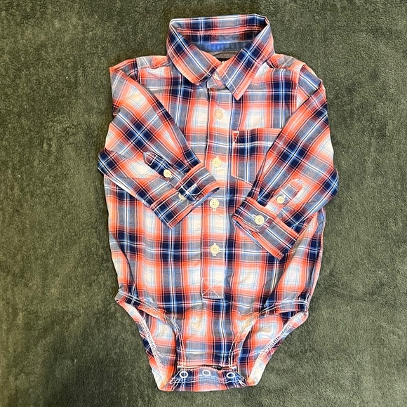 12m-18m Dress shirt Set of 3 +Black Cardigan - Picture 2 of 6